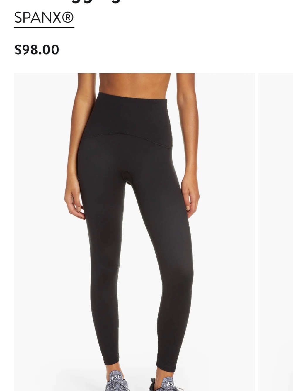 NWOT - SPANXshape™ Booty Boost® 7/8 Leggings